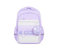 FANDARE Sequin School Backpack for Girls Lightweight Waterproof Rucksack Large Capacity Casual Daypack for Teen Girls Breathable Back Support & 360° Reflective Strip Gift with Coin Purse Purple