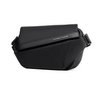 FANDARE Sling Bag for Men and Women Waterproof Polyester Crossbody Chest Bag Large Capacity Anti-Theft Travel Bag for Hiking Cycling Commute Work & Daily Use Black