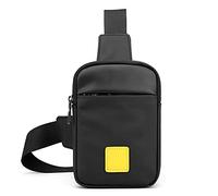 FANDARE Sling Bag Small Backpack Bags for Men Chest Pack Shoulder Backpacks Crossbody Bags Multipurpose Daypacks Outdoor Sport Travel Running Hiking Waterproof Lightweight Nylon Black