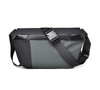 FANDARE Sport Function Sling Bag Men Chest Pack Motorcycle Boy Crossbody Sling Bag Waterproof PU Leather Shoulder Carry Body Wallet for Hiking Running Cycling Outdoor Travel Daypacks Green