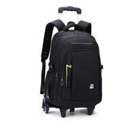 FANDARE Student Rolling Backpack with Wheels 6 Wheel Trolley School Bag