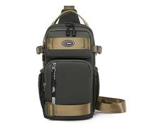 FANDARE Tactical EDC Sling Bag Crossbody Backpack Military Sport Bag Pack Chest Shoulder Bag for Men One Strap Motorcycle for Camping Hiking Cycling Outdoors Travel Waterproof Satchel Bag Army Green