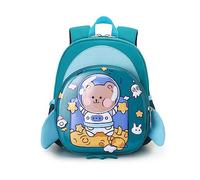 FANDARE Toddler Backpack Waterproof Preschool Backpack 3D Cute Cartoon Schoolbag for Kids Kindergarten with Anti Lost Leash Children's School Bags Girls Boys Daughter Son Outing Daypacks Green
