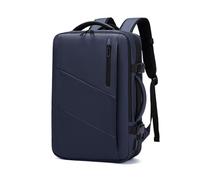 FANDARE Travel Backpack for Men Women Waterproof Expandable Rucksack with USB Charging Port Comfortable & Breathable 15.6 Inch Laptop Backpack for Commuting Hiking and Business Travel Navy Blue
