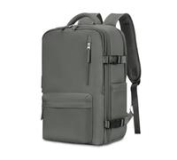 FANDARE Travel Rucksack for Women Men Large Waterproof Backpack with Laptop Compartment for Work USB Charging Port & Luggage Strap for Business Multi-Pocket Weekender Bag Green A