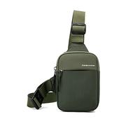FANDARE Ultralight Sling Bags Chest Pack Crossbody Bags One Strap Rucksack Shoulder Bag for Men Sling Backpack Travel Hiking Sport Gym Daypacks Waterproof Nylon Green