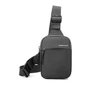 FANDARE Ultralight Sling Bags Chest Pack Crossbody Bags One Strap Rucksack Shoulder Bag for Men Sling Backpack Travel Hiking Sport Gym Daypacks Waterproof Nylon Grey