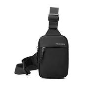 FANDARE Ultralight Sling Bags Chest Pack Crossbody Bags One Strap Rucksack Shoulder Bag for Men Sling Backpack Travel Hiking Sport Gym Daypacks Waterproof Nylon Black