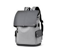 FANDARE Unisex Laptop Backpack with USB Charging Port Grey A