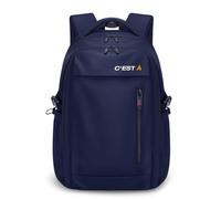 FANDARE Unsiex Casual Backpack School Bag Teen High Middle School Daypack One Style Three Sizes College Backpacks Women Men Daily Travel Laptop Bag for Children Outdoor Versatile Knapsack Blue L