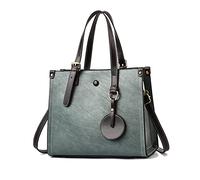 FANDARE Women Handbag Tote Bag Top Handle Bag PU Leather Shoulder Bag Satchel Bag with Adjustable Handle Crossbody Bag Messenger Bag for Work Travel Office Party Shopping Green
