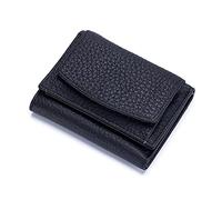 FANDARE Women Leather Wallet RFID Blocking Bifold Purse Ladies Card Holder Case Small Purse Black