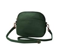 FANDARE Women Shoulder Bags Genuine Leather Purse Lightweight Satchel for Sport Work Hiking Shop Crossbody Bag Green