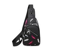 FANDARE Women Sling Bag Fashion Shoulder Crossbody Backpack Girl Chest Bag Lady Shoulder Bag Sport Gym Outdoor Hiking Daypacks Durable Oxford Cloth