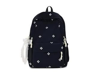 FANDARE Womens Casual Backpack College Daypack Cute Floral Print Rucksack | Lightweight Work Travel Laptop Backpack for Girls School Bag 15.6 Inch Computer Bag with Multiple Compartments