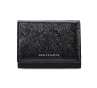 FANDARE Women's Elegant Evening Clutch Bag Sparkling Pearlised Wallet with 7 Card Slots Leather Ladies Purse Bi-fold Wallets for Formal Events Wedding Party Date Night Cocktail Clutch Black