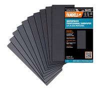 Fandeli | Waterproof Sandpaper | Assortment of Grits from 120 to 2500 | 36 Sheets 23 x 9,3 cm | For Car Polishing, Wood Furniture Sanding and Metal Sanding | Water Resistant | Polish Sandpaper.