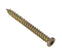Forgefix 10CFS152 Concrete Frame Screw Torx® Compatible High-Low Thread Zyp 7.5 X 152Mm Bag 10