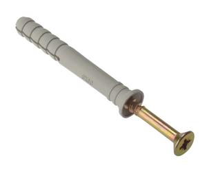 Fandf 10HF8120 Hammer Fixing - Zinc Yellow Passivated M8 X 120Mm (Bag Of 10)