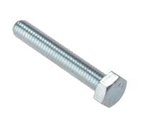 Forgefix High Tensile Zinc Plated Set Screws M5 X 30mm - Pack Of 10