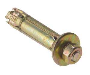 Fandf 10PB825 Masonry Anchor - Projection Bolt - Zinc Yellow Passivated M8 X 25Mm (Bag Of 10)
