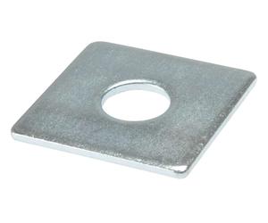 Fandf 10SQPL5016 Square Plate Washers - Zinc Plated 50 X 50 X 16Mm (Bag Of 10)