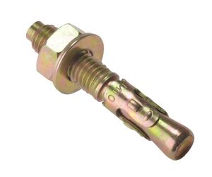 Fandf 10TB10100 Through Bolt - Zinc Yellow Passivated M10 X 100Mm (Bag Of 10)