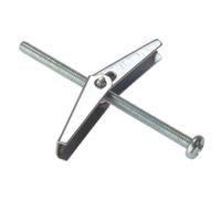 Fandf 10TOG5100 Plasterboard Spring Toggles - Zinc Plated M5 X 100Mm (Bag Of 10)
