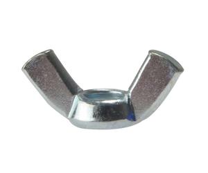 Fandf 10WING10 Wing Nuts - Zinc Plated M10 (Bag Of 10)