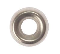 Fandf 200SCW10N Screw Cup Washers - Nickel Plated No. 10ftS (Bag Of 200)