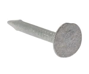 Fandf 212NLELH25GB Clout Nails Extra Large Head - Galvanised 3.00 X 25Mm (Bag Of 2.5Kg)