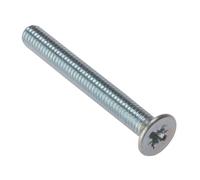 ForgeFix Machine Screws Countersunk | M5 x 40mm | Zinc Plated | Bag 25