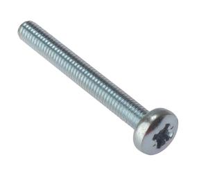 Fandf 25MSPH640 Machine Screw - Pan Head - Zinc Plated M6 X 40Mm (Bag Of 25)