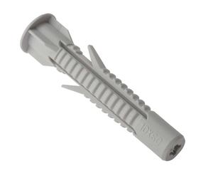 Fandf 25UFP851 Universal Fixing Plugs - Ribbed M8 X 51Mm (Bag Of 25)