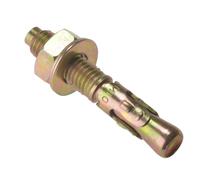 ForgeFix Through Bolts | M16 x 150mm | Zinc Yellow Passivated | Bag 5