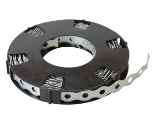 Fandf GB12 Contractors Fixing Band - Galvanised 12Mm X 0.7 X 10M (Bag Of 1)