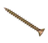 Fandf Multi-Purpose Single Thread Screws - Countersunk 3.0 x 10mm FPKMPS310Y (Bag 80)