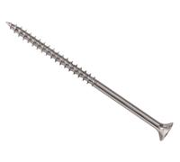 Fandf Multi-Purpose Single Thread Screws - Countersunk 5.0 x 100mm FPKMPS5100ZP (Bag 10)