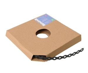 Fandf PCBB12 Contractors Fixing Band - Pre-Galvanised - Black 12Mm X 0.8 X 10M (Bag Of 1)