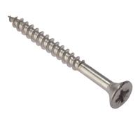 ForgeFix Screws Multi-Purpose Single-Thread 5.0 x 70 mm A2 Stainless Steel Box 100