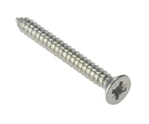 Fandf STCSK1148ZP Self Tapping Screw - Countersunk - Zinc Plated 1 1/4in X 8 (Box Of 200)