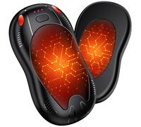 FANDLISS 10000mAh Rechargeable Hand Warmers 2 pack, Double Side Heating Electric Magnetic Handwarmers, Portable Pocket-Sized Heater, for Raynauds, Outdoor Hunting Golf Camping, Women Mens Tech Gifts