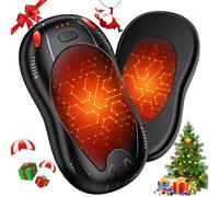 FANDLISS 10000mAh Rechargeable Hand Warmers 2 pack, Double Side Heating Electric Magnetic Handwarmers, Portable Pocket-Sized Heater, for Raynauds, Outdoor Hunting Golf Camping, Women Mens Tech Gifts