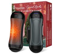 FANDLISS 2 in 1 Hand Warmers Rechargeable,2025 Newest Cylindrical Hand Warmers,3 Heating Modes,3000mAh Rechargeable Hand Warmer Handwarmers for Outdoor Work,Camping,Travel,Cold places,Blackgrey