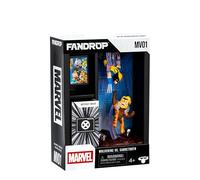 FANDROP MV01-Wolverine VS. Sabretooth, Combines A Displayable Diorama, Artifacts & Scene Marker That Creates An Elite Display To Enhance Any Wolverine Collection, 4 Marvel To Collect