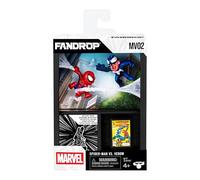 FANDROP MV02-Spider-Man VS. Venom, Combines A Displayable Diorama, Artifacts & Scene Marker That Creates An Elite Display To Enhance Any Spider-Man Collection, 4 Marvel To Collect
