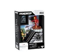 FANDROP MV04-Mavel Studios' The Avengers - Iron Man VS. Loki, Combines An Epic Diorama, Artifacts & Scene Marker Creating A Display To Enhance Any Marvel Collection, 4 To Collect