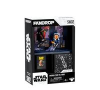 FANDROP SW02-Star Wars: The Clone Wars™ - Ahsoka Tano VS. Maul Combines An Epic Diorama, Artifacts & Scene Marker Creating A Display To Enhance Any Star Wars Collection, 4 To Collect