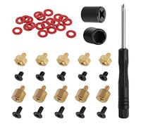 FandWay M.2 Screws Kit,M.2 SSD Nvme screws Mounting Set,PC Motherboard Standoff and Screw for Asus.