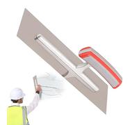 fanelod Concrete Trowel,Flat Masonry Hand Trowels, Ergonomic Grout Trowel, Flat Plastering Trowel, Lightweight Trowel Concrete Tool for Concrete Cement Drywall Plastering Sheetrock Wallboard